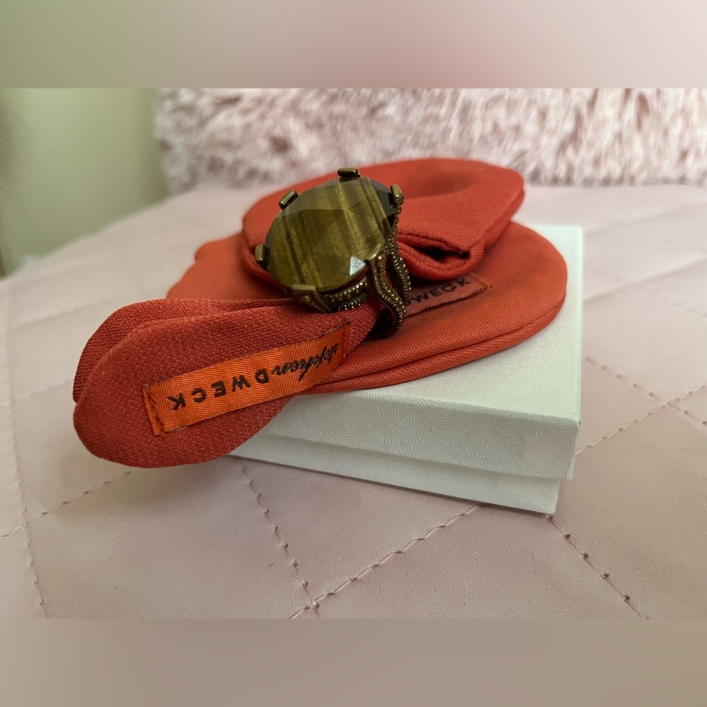 Stephen Dweck Bronze Tigers Eye NWT Ring 🤎